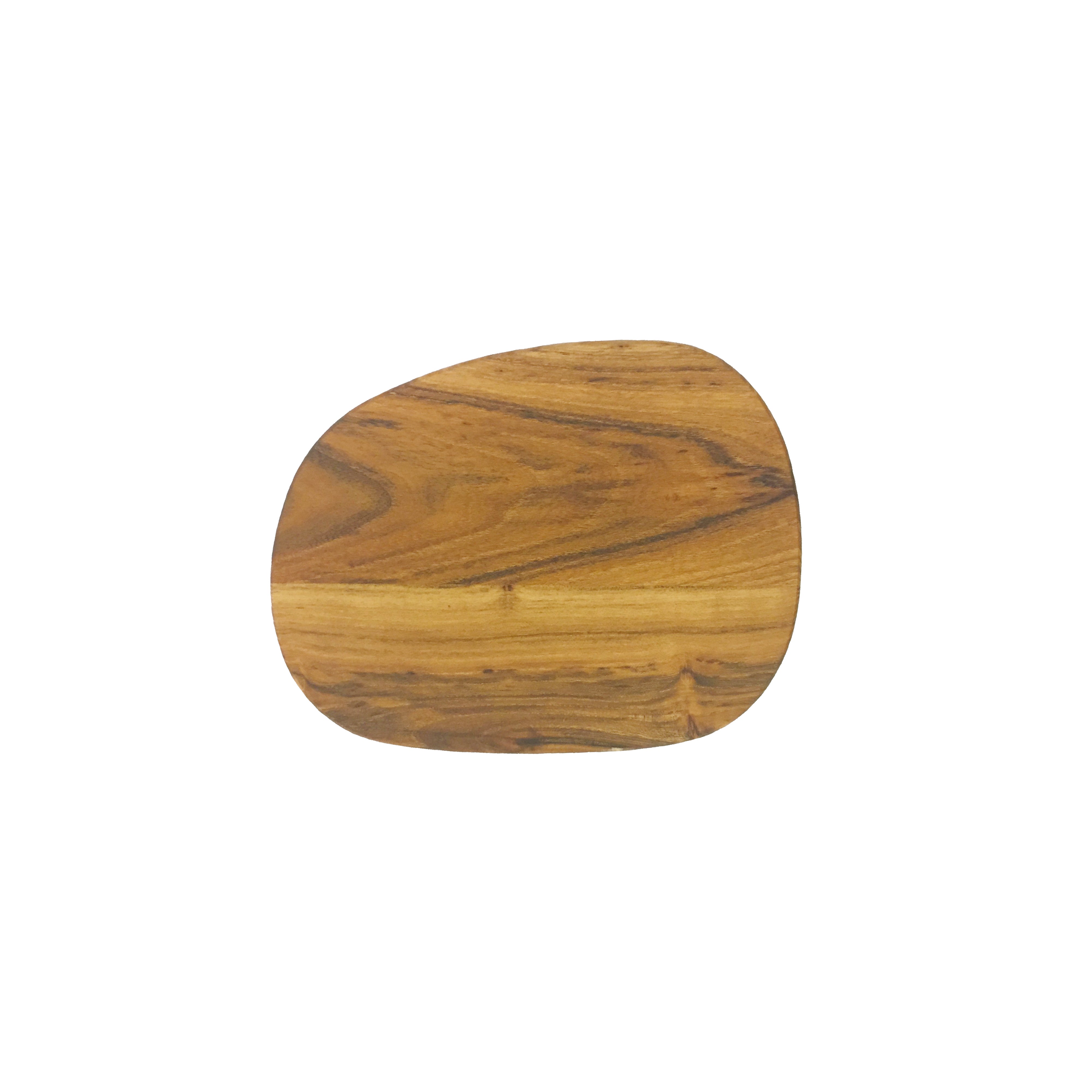 Teak smørebræt, natur - 2 stk.